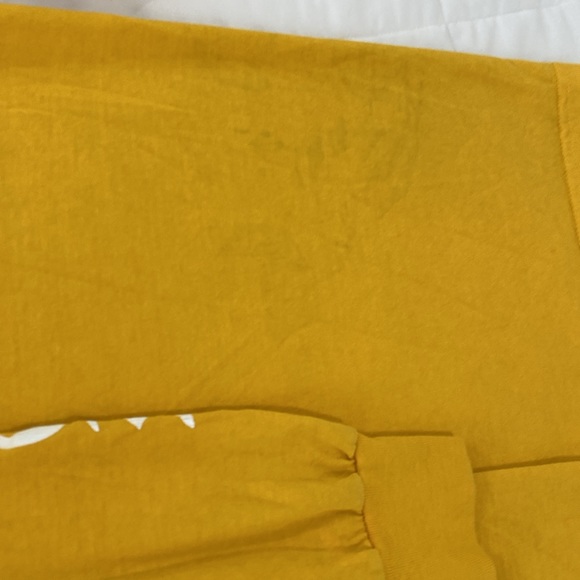 HTFU MENS MUSTARD YELLOW LONG SLEEVE TEE SIZE LARGE - Picture 11 of 12